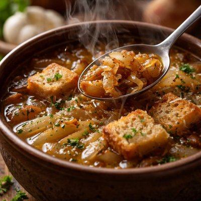 Image of Garlic Onion Soup