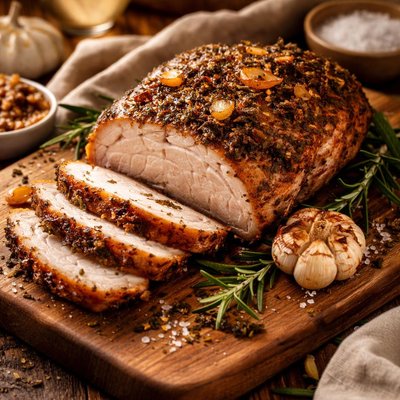Image of Garlic Pork Roast