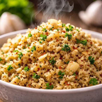 Image of Garlic Quinoa