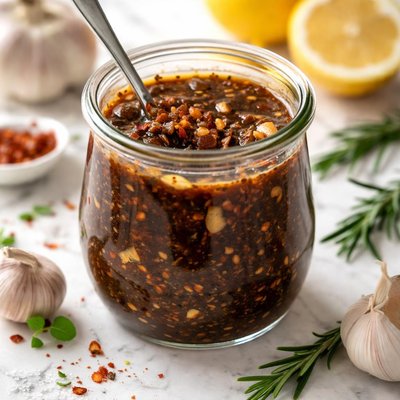 Image of Garlic Redeye Steak Marinade