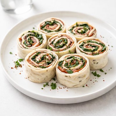 Image of Garlic Roast Beef Pinwheels