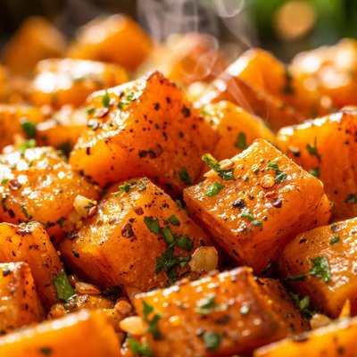 Image of Garlic Roasted Butternut Squash