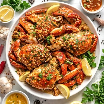 Image of Garlic Roasted Crab