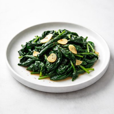 Image of Garlic Sauteed Spinach Ina Garten