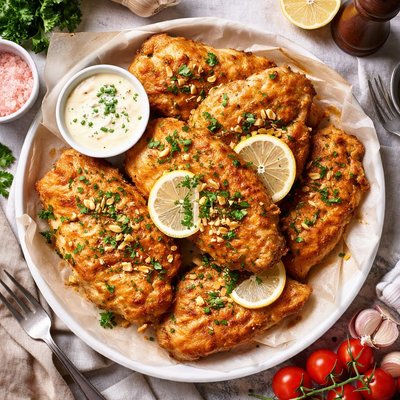 Image of Garlic Schnitzel