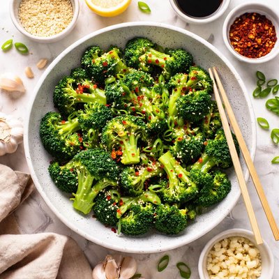 Image of Garlic Sesame Broccoli