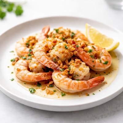 Image of Garlic Shrimp from the Gilroy California Garlic Festivale