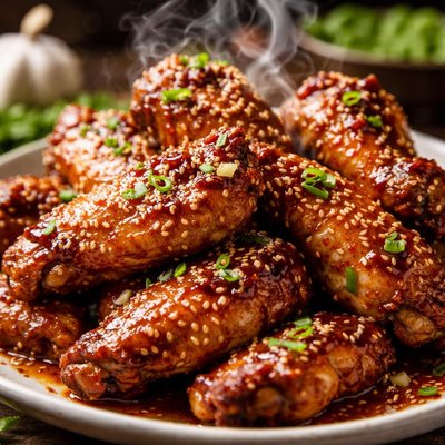 Image of Garlic Teriyaki Chicken Wings