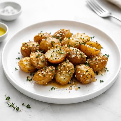 Image of Garlic Thyme Potato Tapas