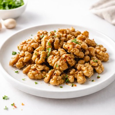 Image of Garlic Walnuts