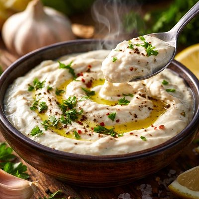 Image of Whole30 Garlic Yogurt