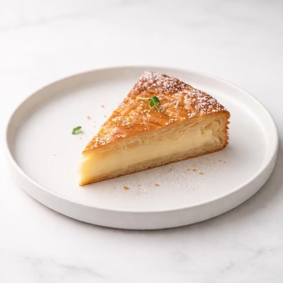 Image of Gateau Basque French Pastry Cream Version