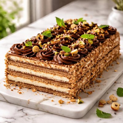 Image of Gateau Marjolaine Marjolaine Cake