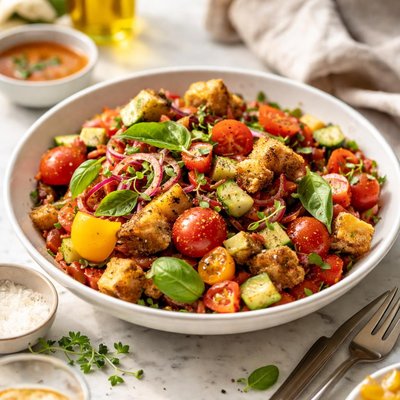 Image of Gazpacho Panzanella