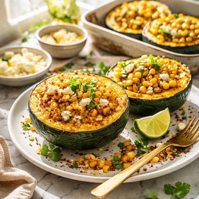 Image of Gem Squash and Sweet Corn