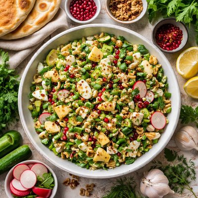 Image of Georgian Egg Salad Azelila