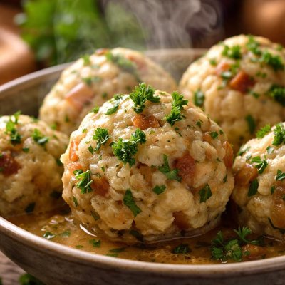 Image of German Bread Dumplings Semmelknodel