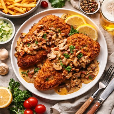 Image of German Jaeger Schnitzel