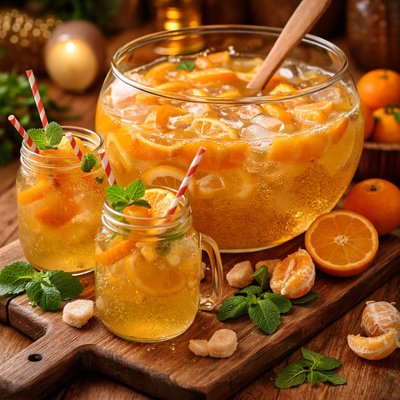 Image of German Kinder Mandarinen Bowle Kiddie Punch