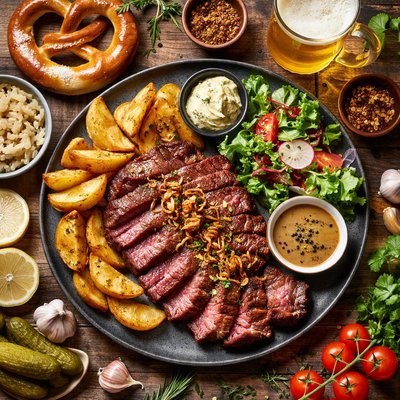 Image of German Restaurant Steak