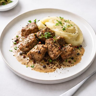 Image of German Schweinepfeffer Peppered Pork