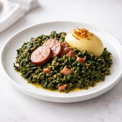 Image of German Style Green Kale Gruenkohl