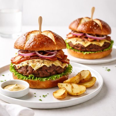 Image of German Style Hamburgers