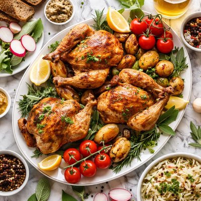 Image of German Style Hens