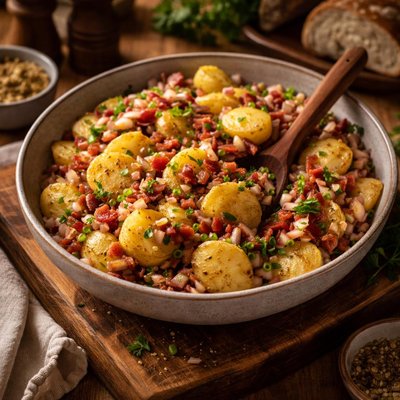 Image of German Style Hot Potato Salad