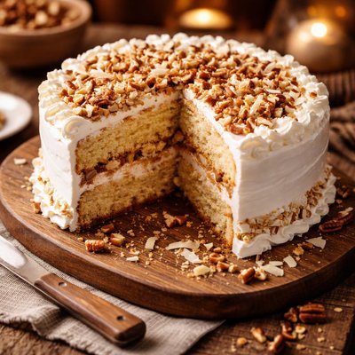 Image of German White Chocolate Cake