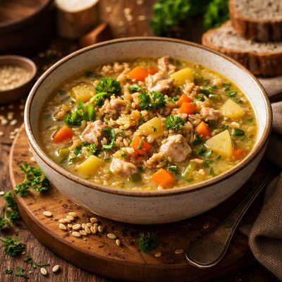 Image of Gerstensuppe Barley Soup