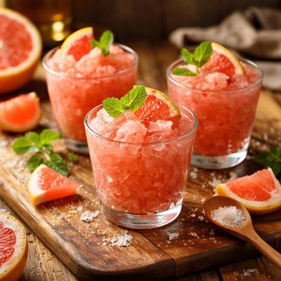 Image of Get Gorgeous Grapefruit Granita