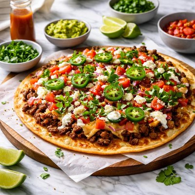 Image of Ghetto Mexican Pizza