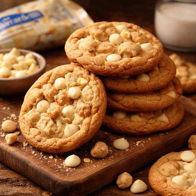Image of Ghirardelli Macadamia White Chocolate Chip Cookies