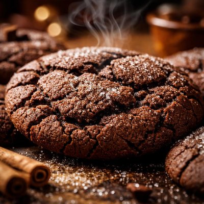 Image of Giant Chocolate Sugar Cookies