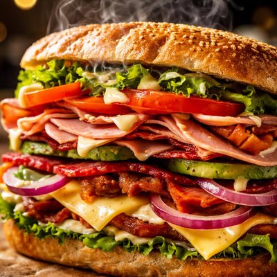 Image of Giant Picnic Sandwich