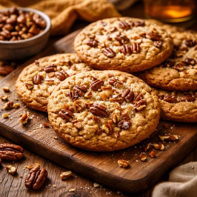 Image of Giant Toffee Pecan Cookies
