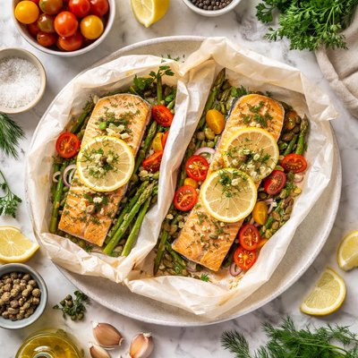 Image of Gift Wrapped Salmon