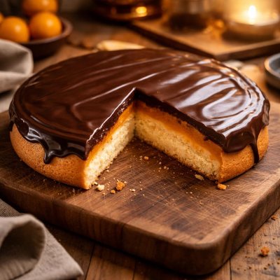 Image of Gigantic Jaffa Cake