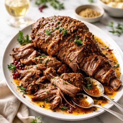 Image of Gigot a La Cuillre French Slow Cooked Spoon Lamb