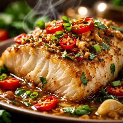 Image of Ginger and Chilli Baked Fish