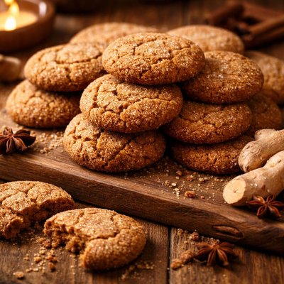 Image of Ginger and Spice Snaps