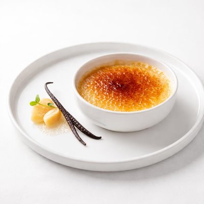 Image of Ginger and Vanilla Bean Creme Brulee