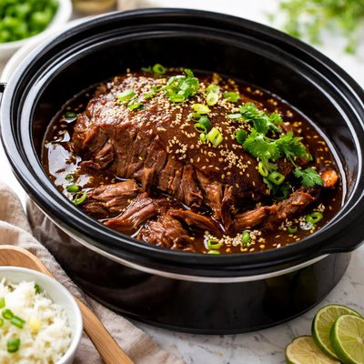 Image of Ginger Beef Roast Crock Pot