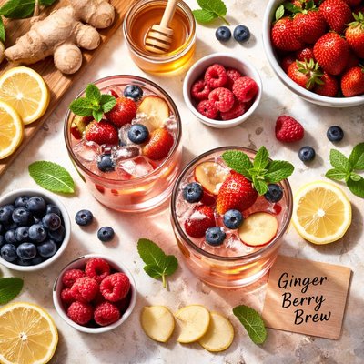 Image of Ginger Berry Brew