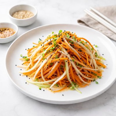Image of Ginger Carrot and Daikon Salad