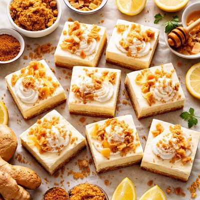 Image of Ginger Cheesecake Bars
