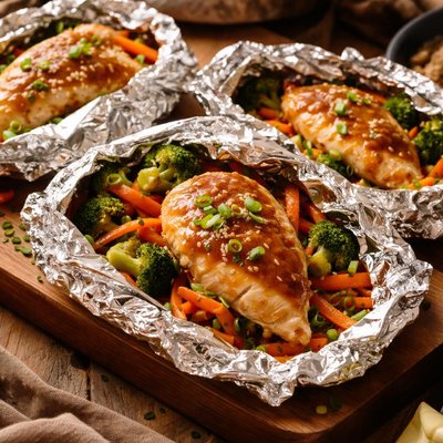 Image of Ginger Chicken Packets