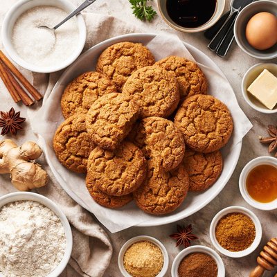 Image of Ginger Cookies Cooking Light