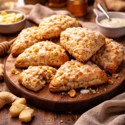 Image of Ginger Cream Scones